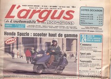 L'ARGUS N°3133 HONDA SPAZIO /