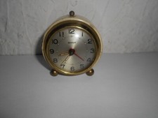 Ancien petit réveil métal SCOUT fonctionne