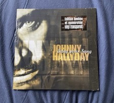 Disque Maxi 45T Johnny Hallyday Édition Limitée Et Numéroté Vinyl Transparent