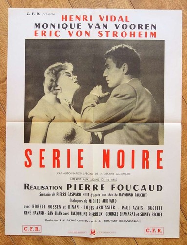 Serie noire henri vidal - henri,