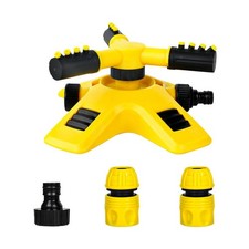 Irrigation de Jardin Efficace avec Arroseur Rotatif Réglable 360 Degrés