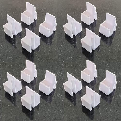 Lot guides pour porte - 16,