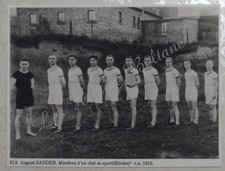 SPORT CLUB HERDORF  AUGUST SANDER DOCUMENT PHOTO