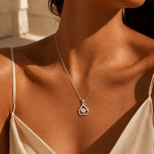 Collier inès cœur argent - inÈs, en