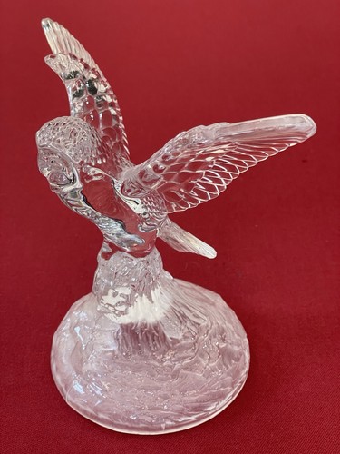 Statuette chouette cristal - statuette,