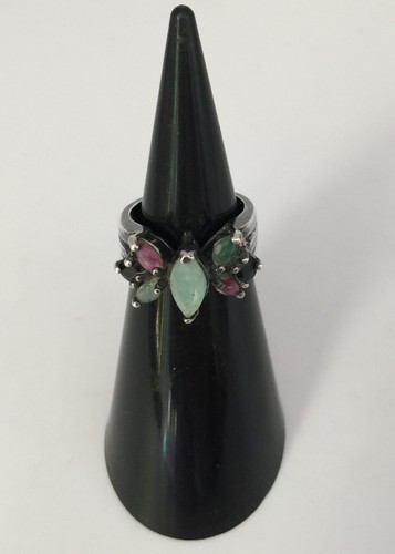 Bague argent rubis natifs - bague/,