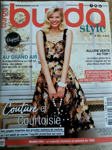 Magazine burda style couture - magazine,