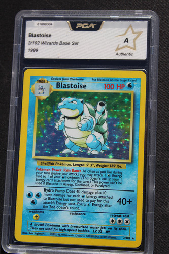 Carte pokémon pca blastoise - carte, a