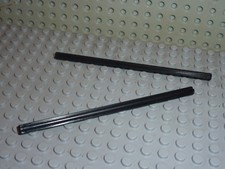 2 x Axe LEGO TECHNIC Black Axle 12 ref 3708 Set 9605/9856/10179/8865/9971/9650..