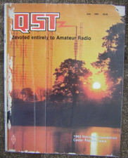 revue QST ancienne rare en anglais cibiste cibi radio amateur