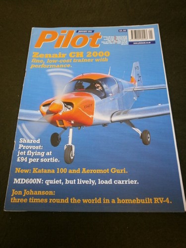 Pilot magazine zenair ch2000 - pilot,