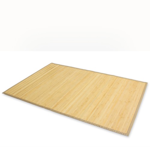 Tapis bambou cuisine salon - tapis,