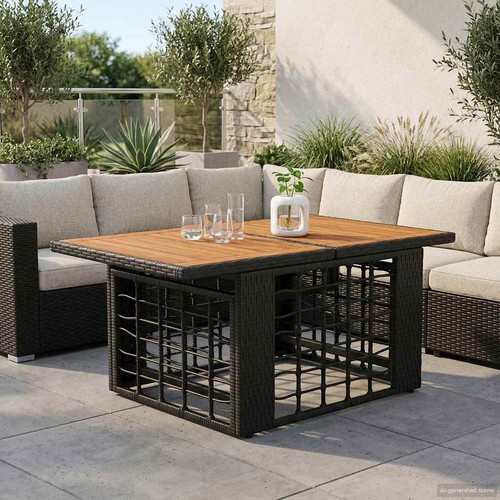 Table jardin relevable - table, de