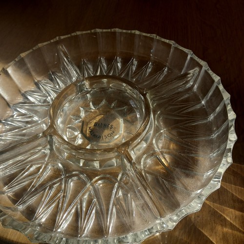 Plat verre compartiments - plat,