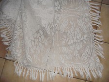 Ancien dessus lit rideau - ancien, lit,