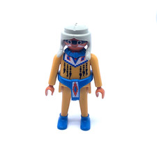 PLAYMOBIL * WESTERN * Médecin Indien Tunique Jaune 3877 Camp 3250 Fort Reno 4072