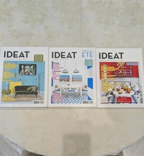 IDEAT – N°109, 110, 111 – Magazines Design, Déco & Lifestyle