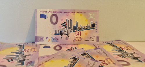 Billet souvenir emirats - emirats, arabes