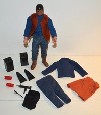 Ancien BIG JIM poupée MATTEL COMMANDO JEFF vintage 1971 75 2 tenues Mexico H K