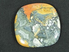 Cabochon coussin en jaspe