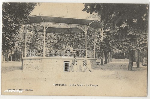 Pontoise jardin de la - jardin,