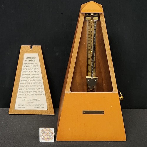Vintage seth thomas metronome - seth,