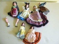 LOT 6 POUPEES ANCIENNES