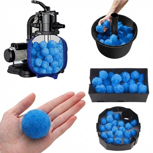 Boules filtrantes piscine - boules,