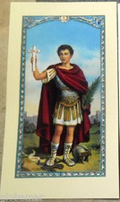 Image pieuse avec prière