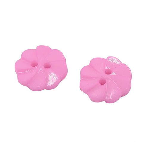 Boutons acrylique rose - boutons,