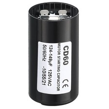 Moteur 124-149uF/Mfd 125V 50/60Hz Condensateur pour Électrique Fonctionnement