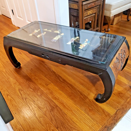 Vintage asian chinoiserie - asian, hand
