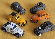 Lot 6 Voiture 1/43 Norev 2 CV