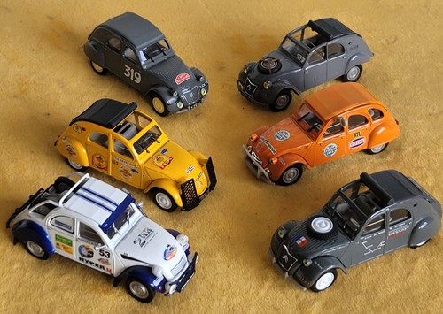 Lot voiture norev 2 cv - lot,