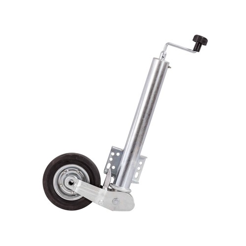 Roue jockey charge - lourde, avec