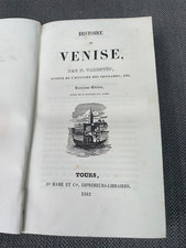 Livre Histoire de Venise F