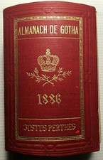 1886 ALMANACH DE GOTHA