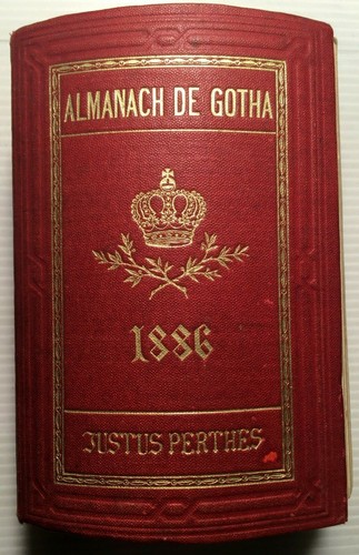 1886 almanach gotha - almanach, de