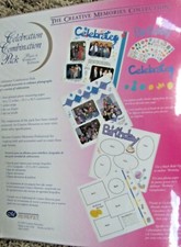 Creative Memories Celebration Combination Pack - Paper, Stickers, Die-Cuts *NEW