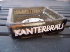 CENDRIER EN VERRE BIERE