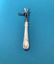 Manche à gigot CHRISTOFLE modèle TRIANON métal argenté couvert service 21,5 cm