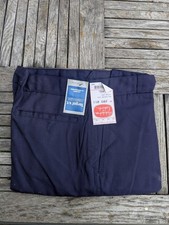 Vintage bleu de travail pantalon vintage T 46L moleskine  paysan french 