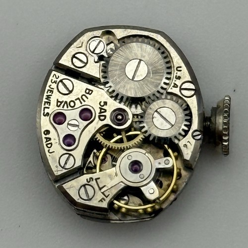 Bulova 5ad montre mouvement - bulova,