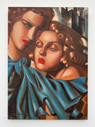 Tableau huile sur toile - , tamara