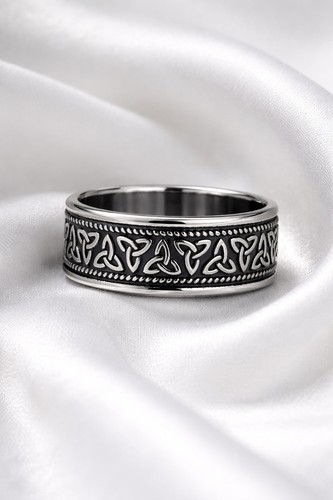 Bague celtique homme - homme, acier