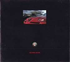 catalogue / brochure Alfa Romeo GTV / Spider (916) 05/1996 Italie Italia