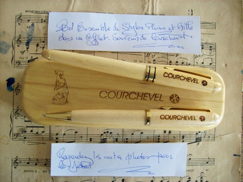 Coffret stylos plume bille - coffret,