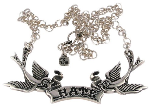 Collier femme metale argent - collier,