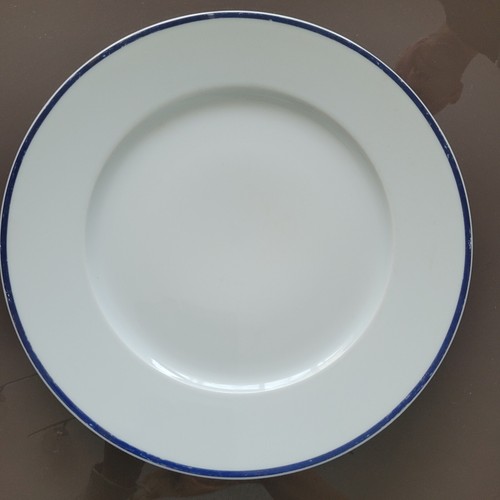 Grande assiette plate - , en