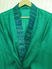 Kimono En Soie Pure Midi Robe